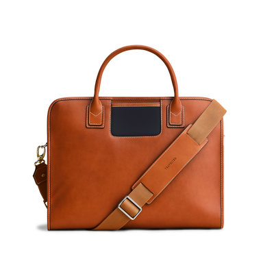 The Messenger - Cognac/Navy