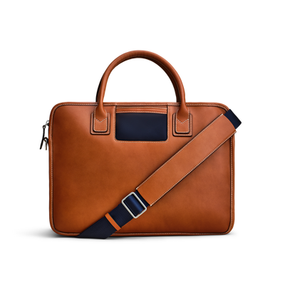 The Overnight - Cognac/Navy