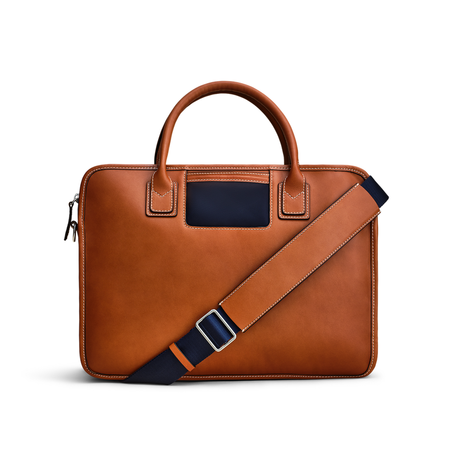 The Overnight - Cognac/Navy