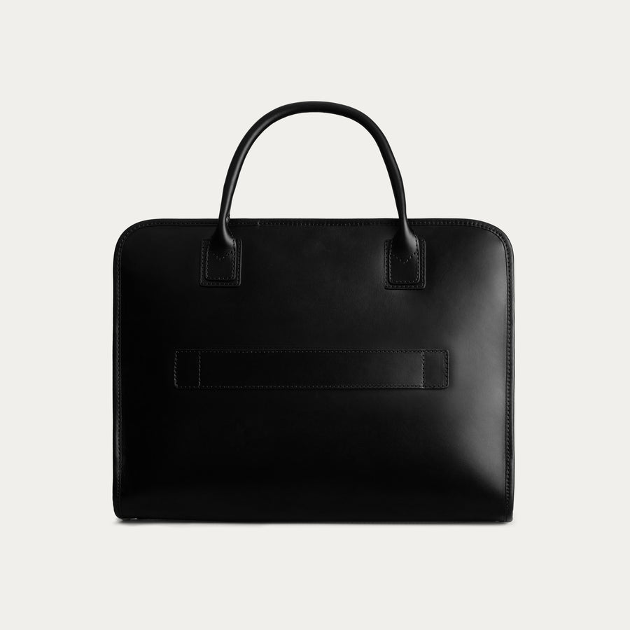 The Briefcase - Black/Black