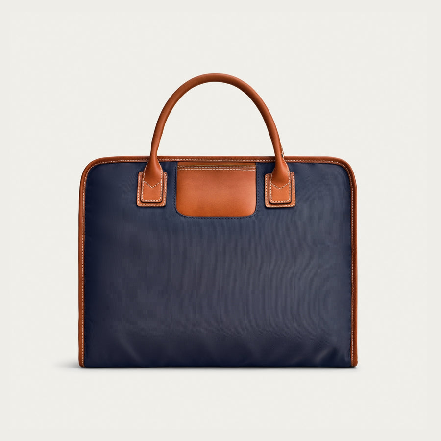 The Inside Out - Navy/Cognac