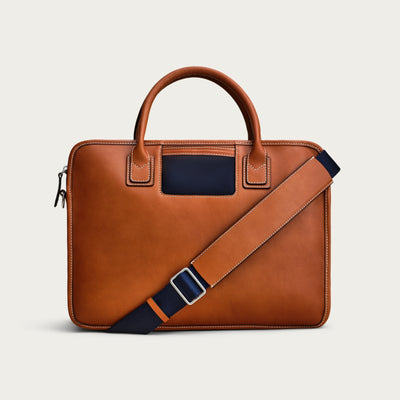 The Overnight - Cognac/Navy