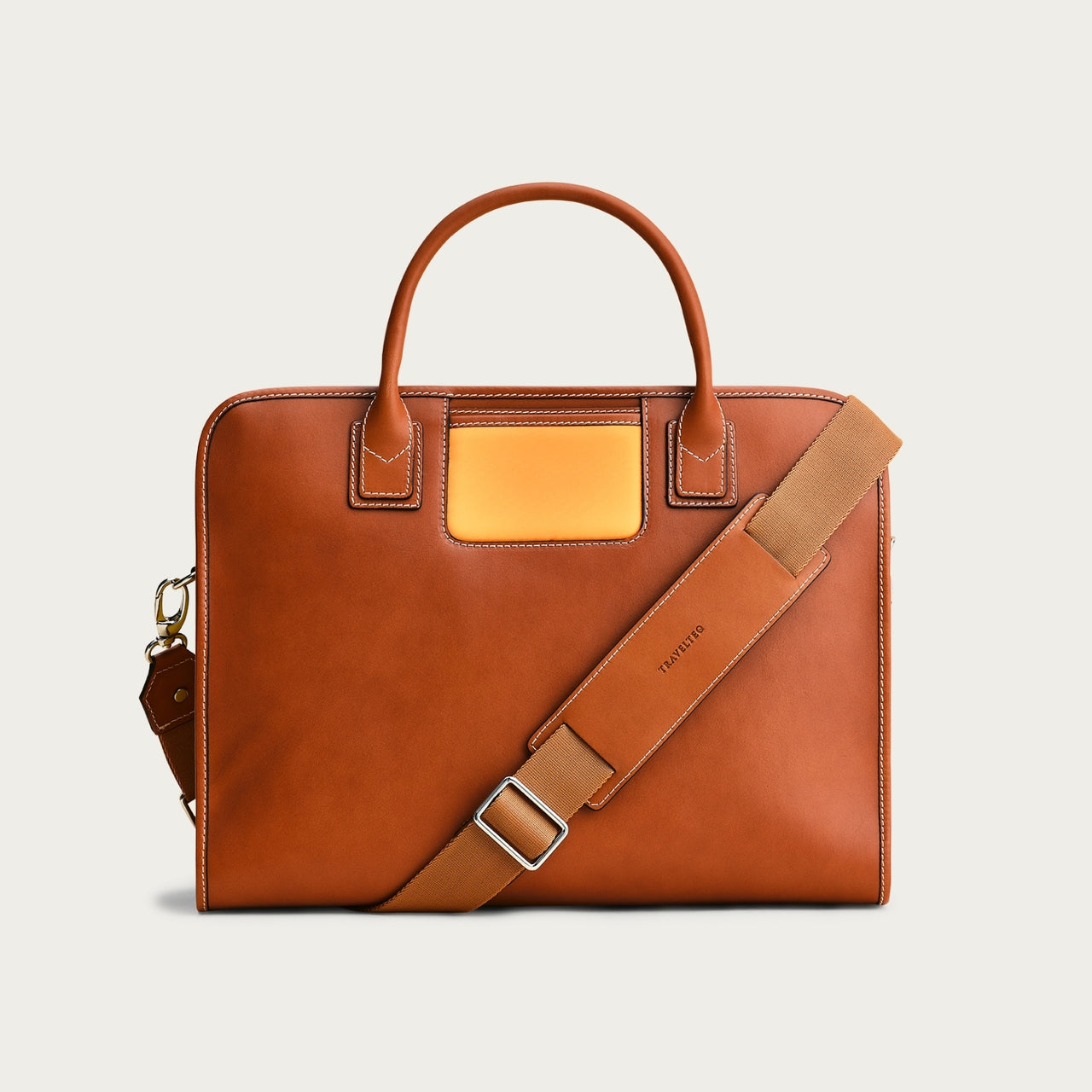 The Messenger - Cognac/Orange