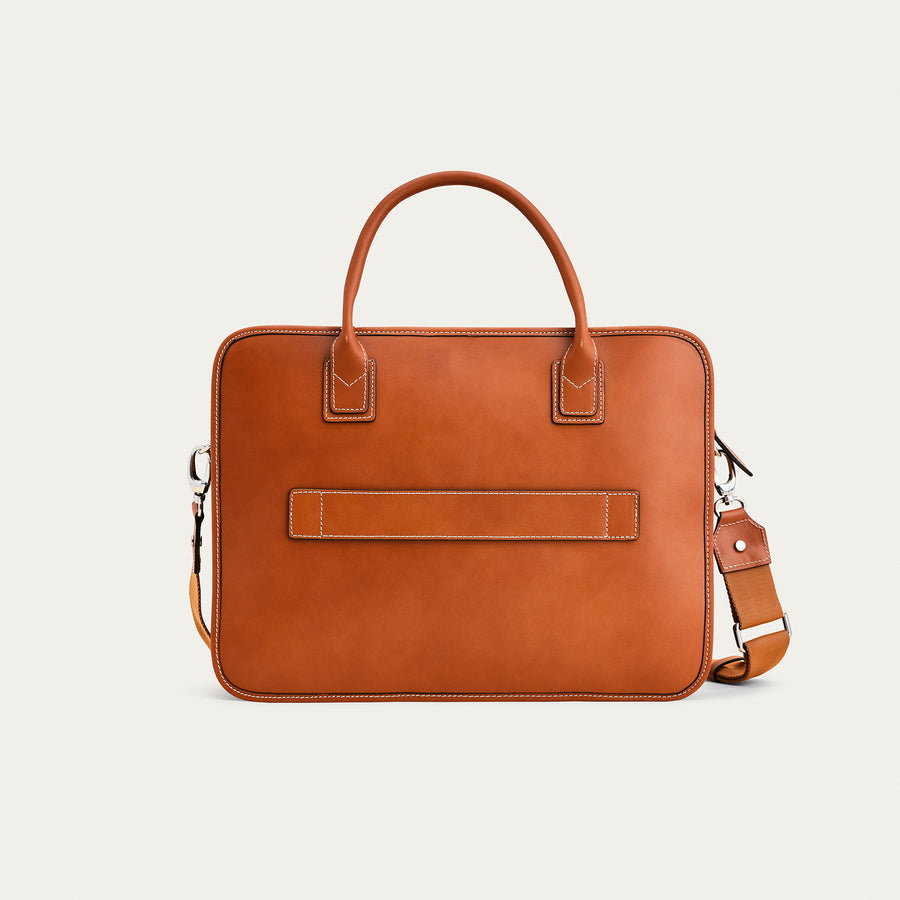 The Messenger - Cognac/Orange