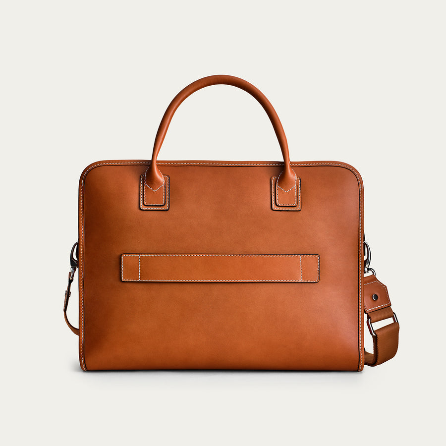 The Messenger - Cognac/Green