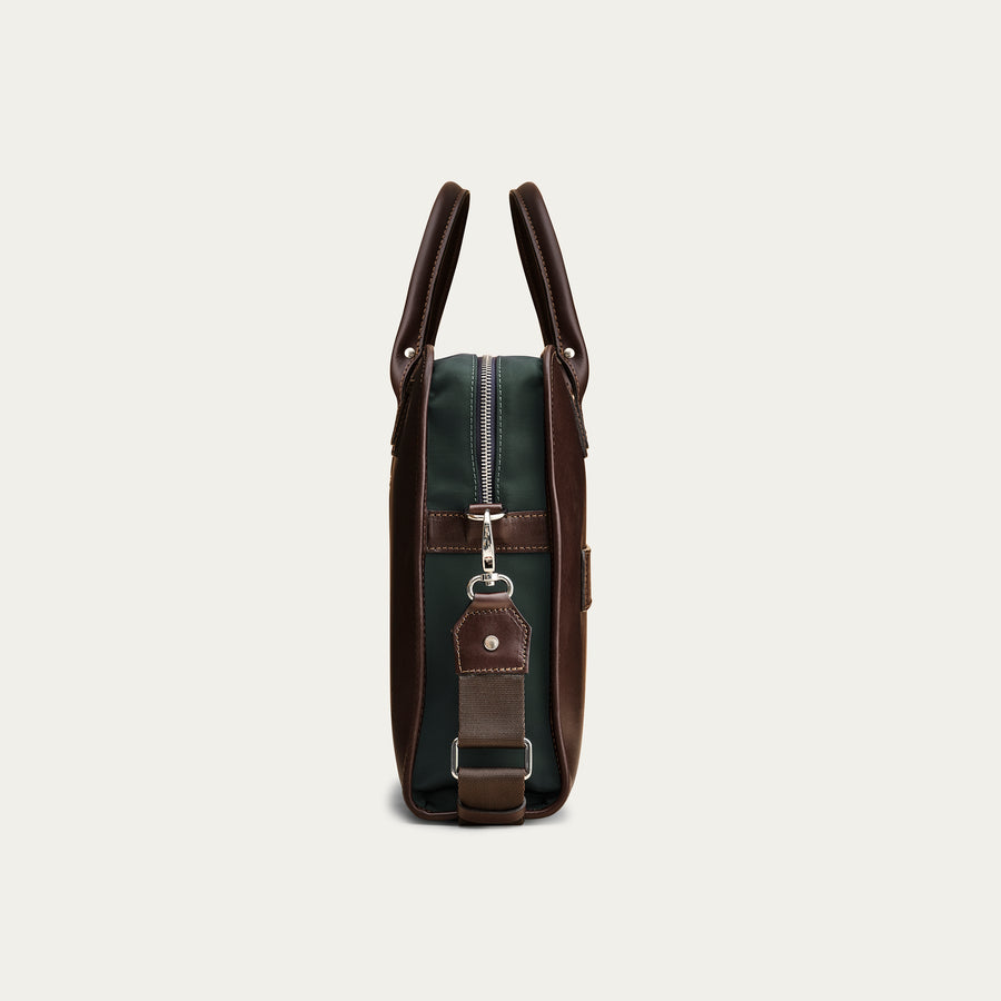 The Messenger - Espresso/Green