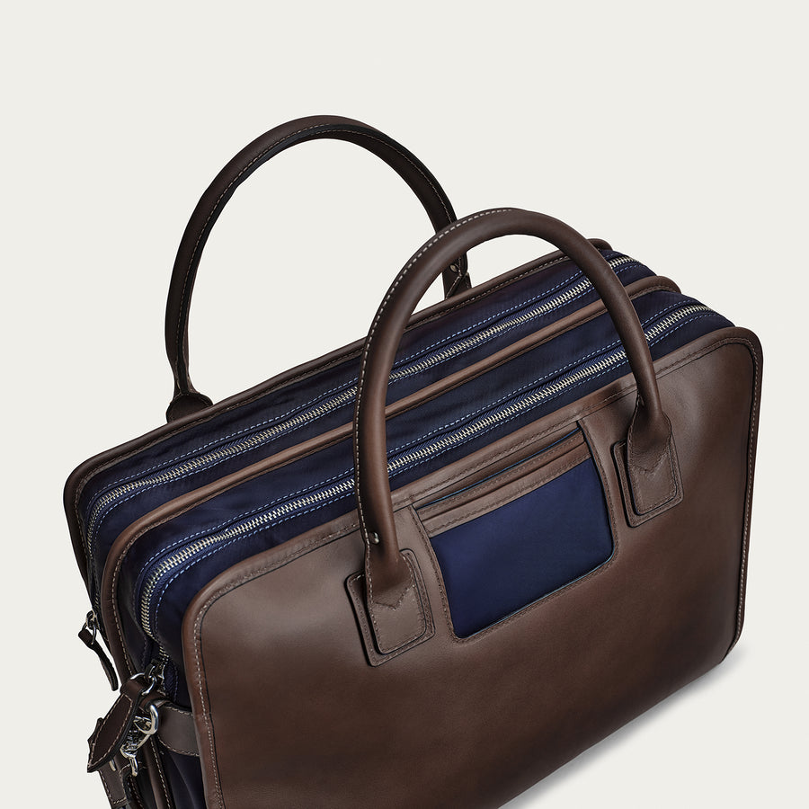 The Overnight - Espresso/Navy