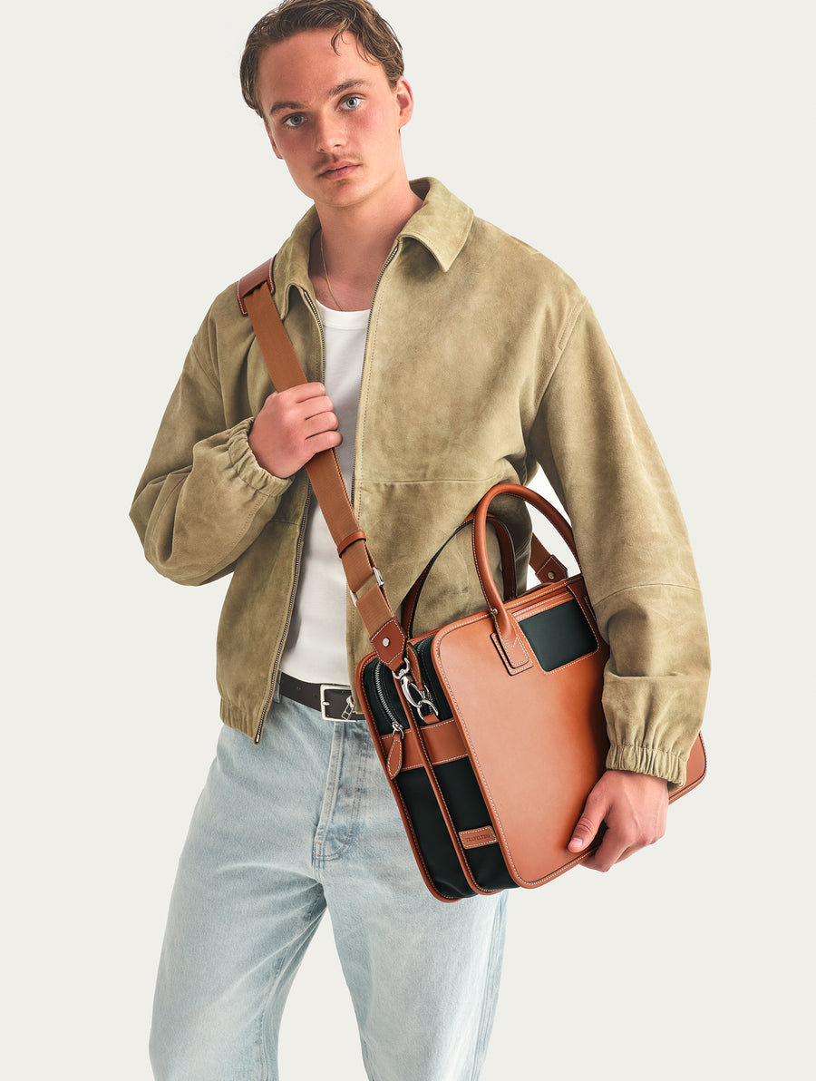 The Overnight - Cognac/Green