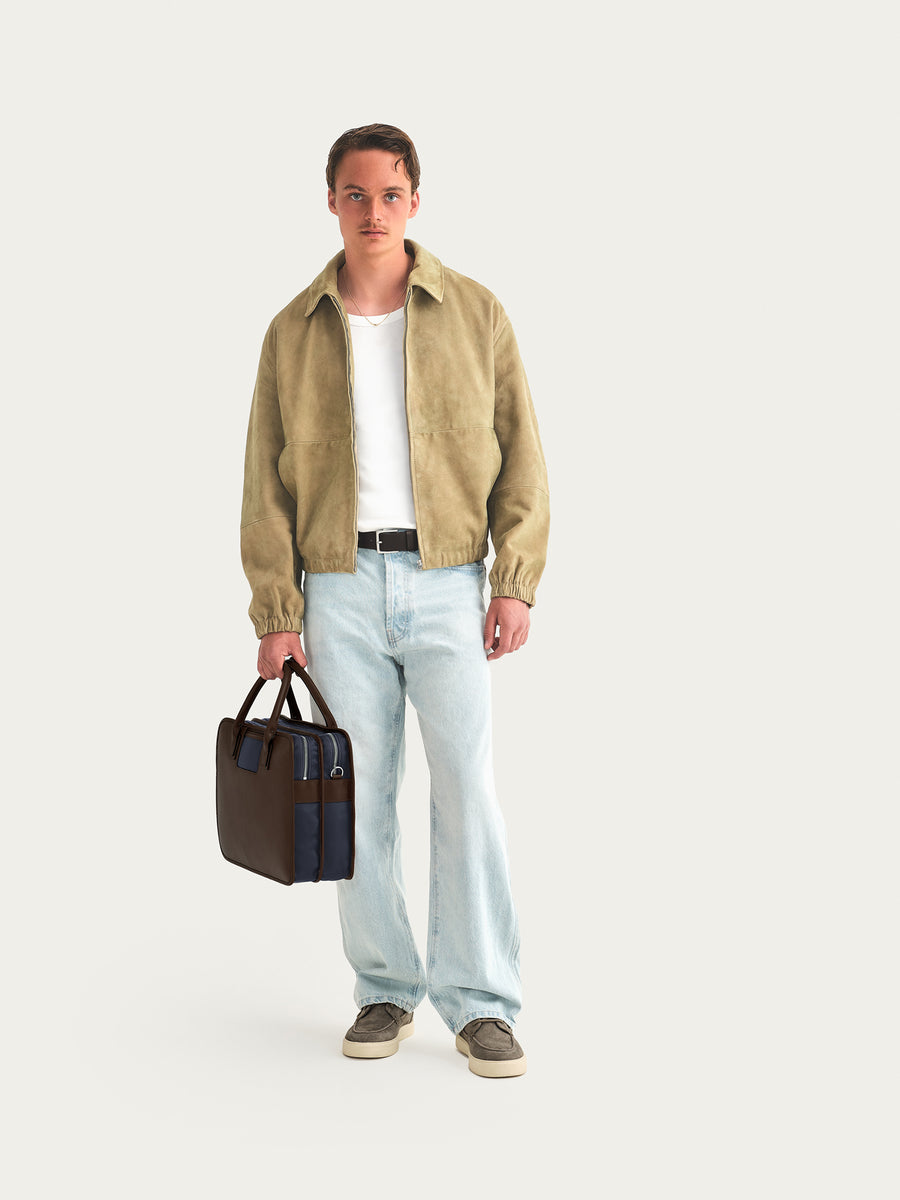 The Overnight - Espresso/Navy