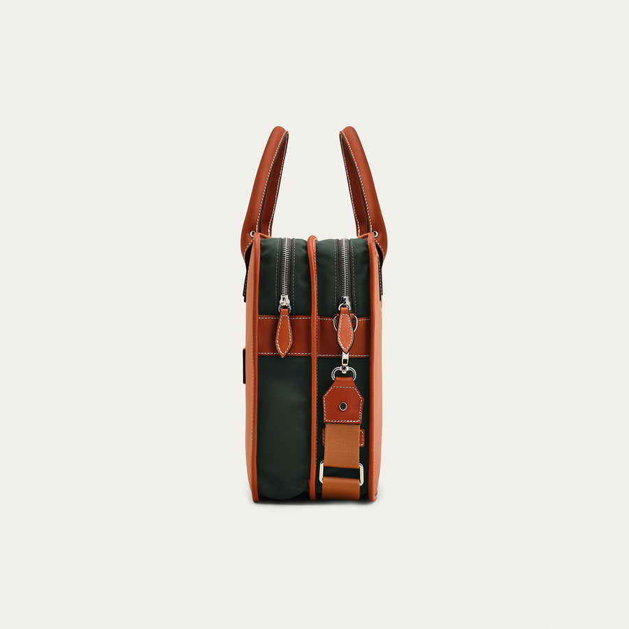 The Overnight - Cognac/Green