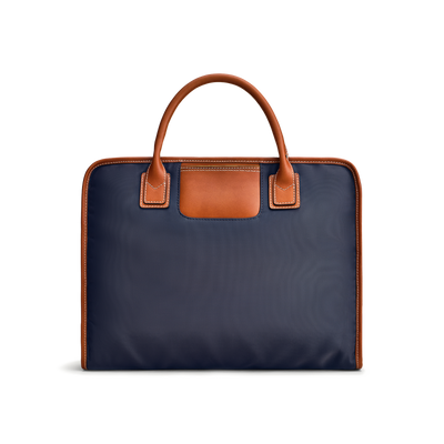 The Inside Out - Navy/Cognac