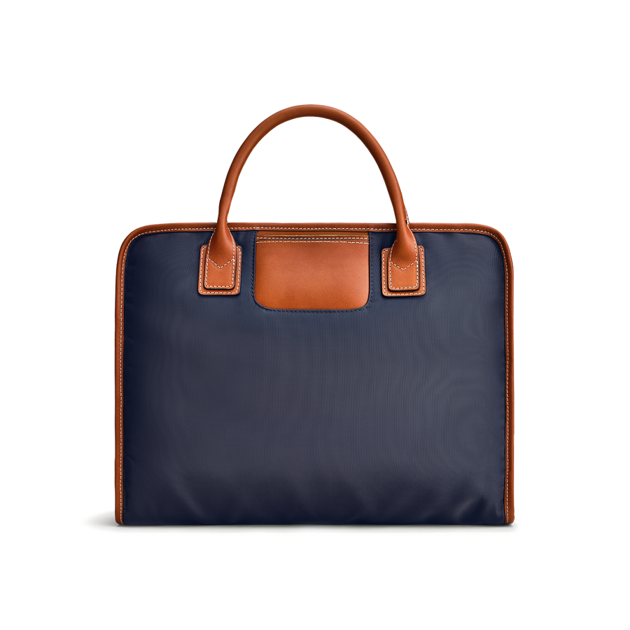 The Inside Out - Navy/Cognac