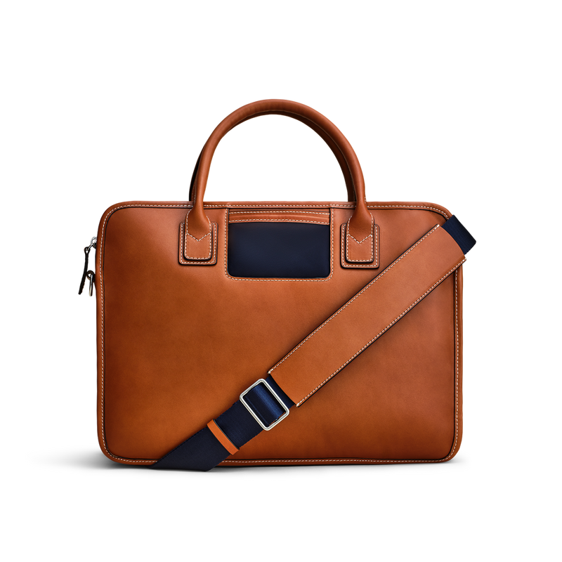 The Overnight - Cognac/Navy