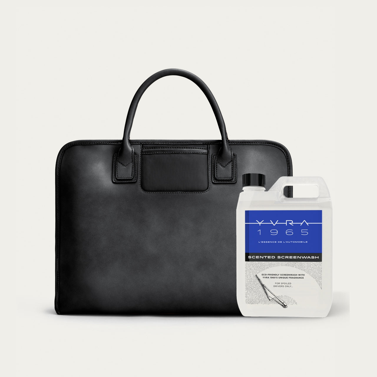 The Briefcase - Black/Black