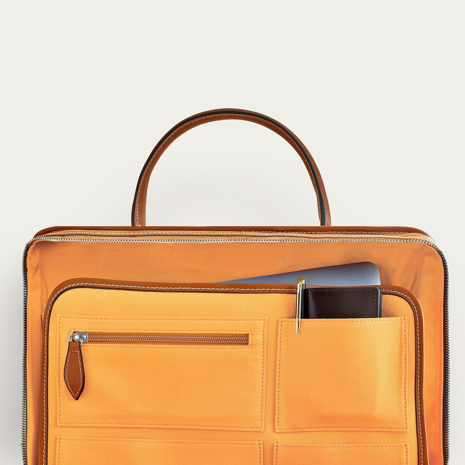 The Messenger - Cognac/Orange – Travelteq