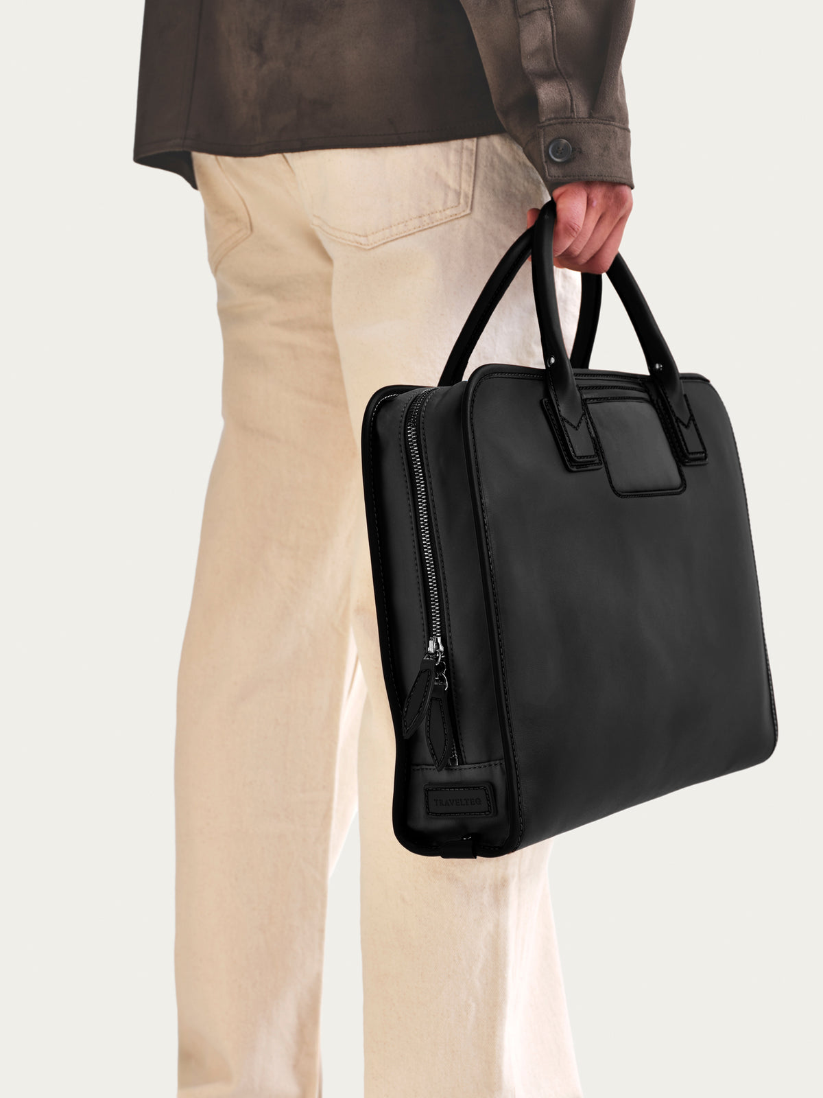 The Briefcase - Black/Black