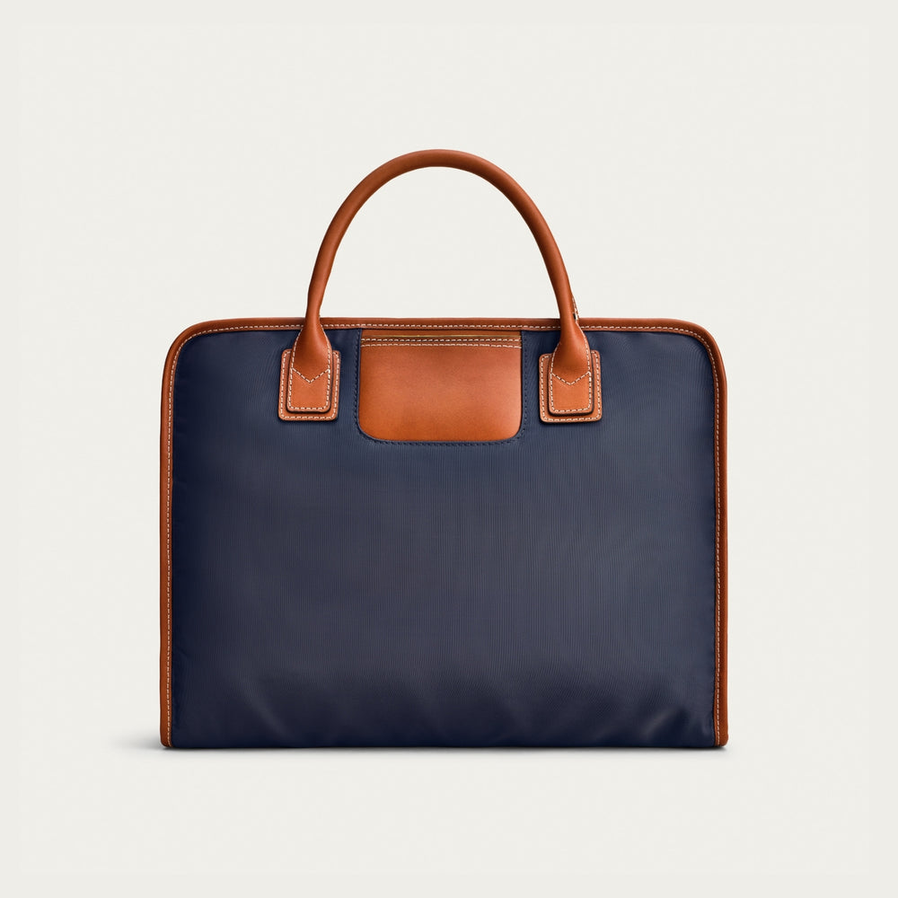 The Inside Out - Navy/Cognac