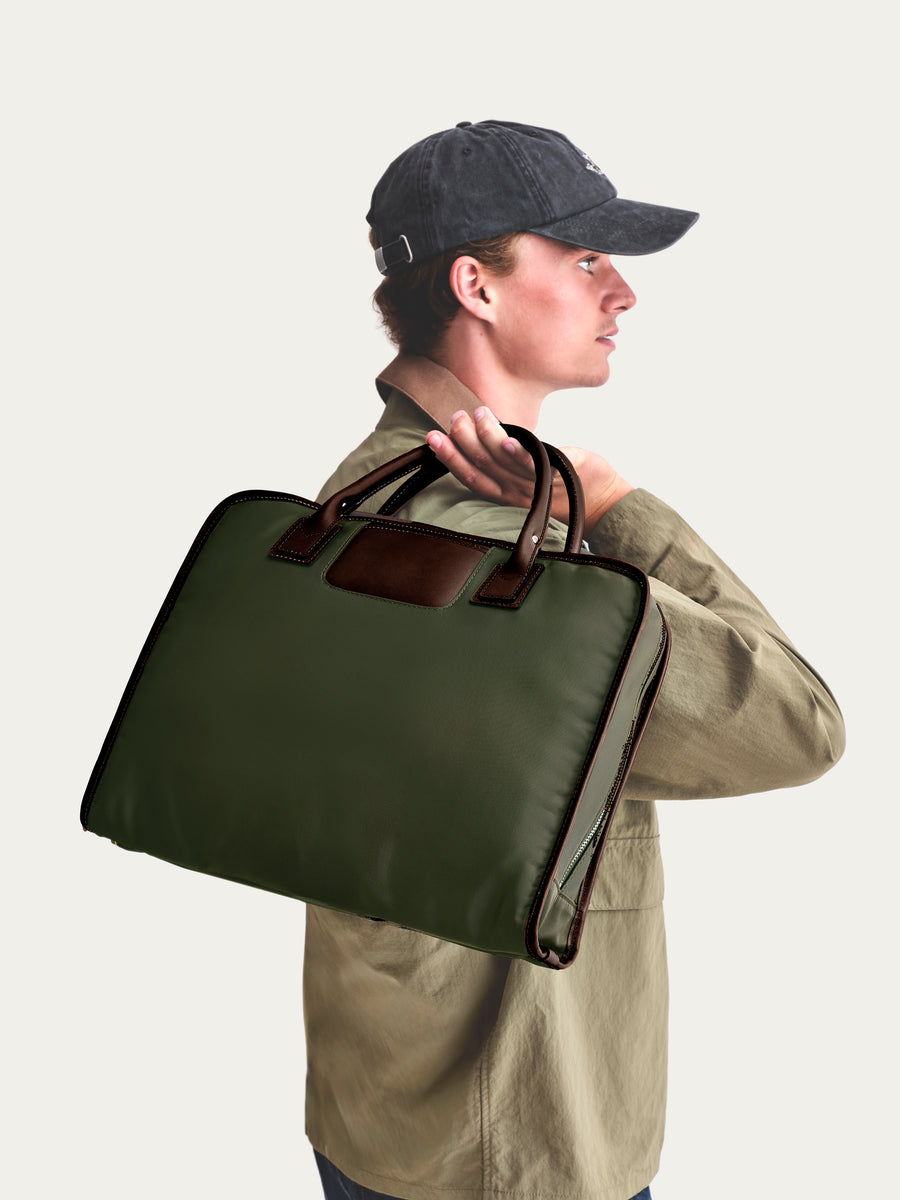 The Inside Out - Green/Espresso