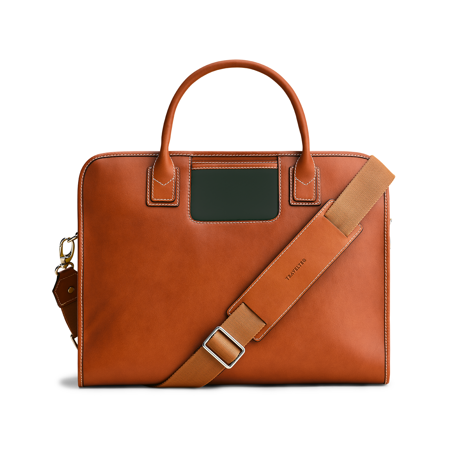 The Messenger - Cognac/Green