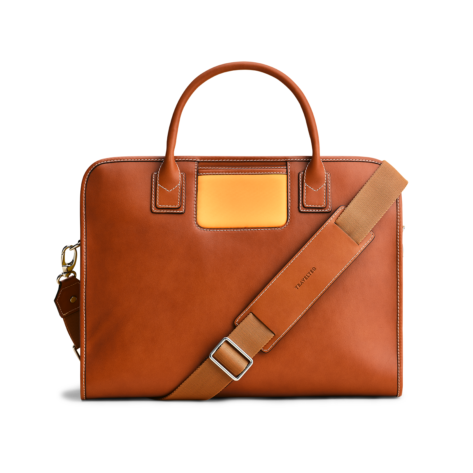 The Messenger - Cognac/Orange