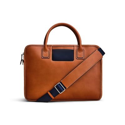The Overnight - Cognac/Navy