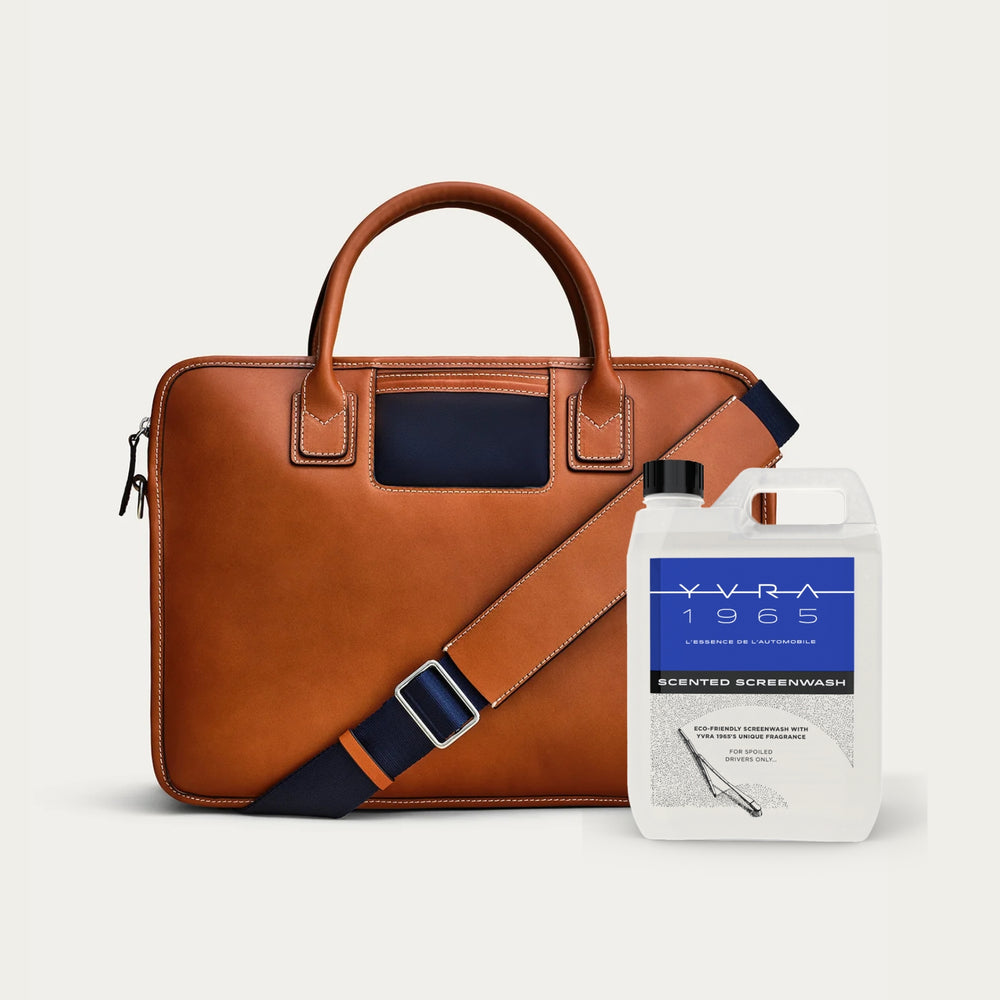 The Overnight - Cognac/Navy