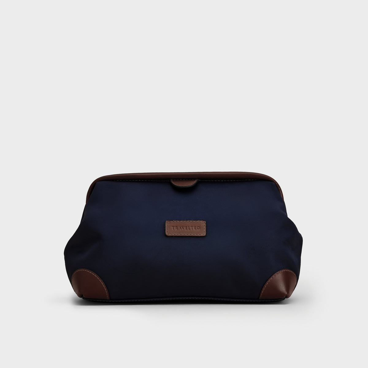 Toiletry Bag - Navy/Espresso