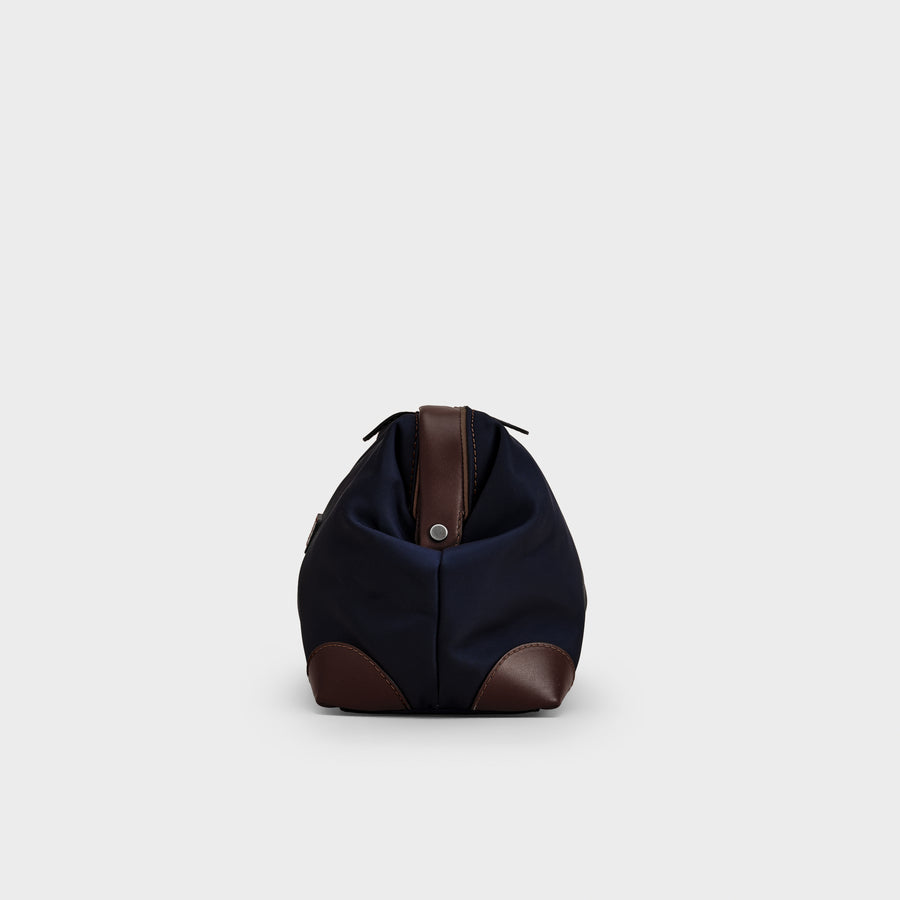 Toiletry Bag - Navy/Espresso