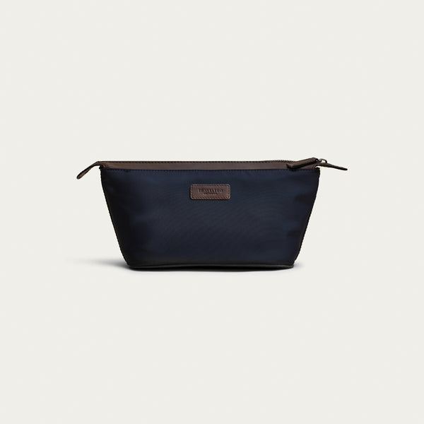 Toiletry Bag Navy/Espresso