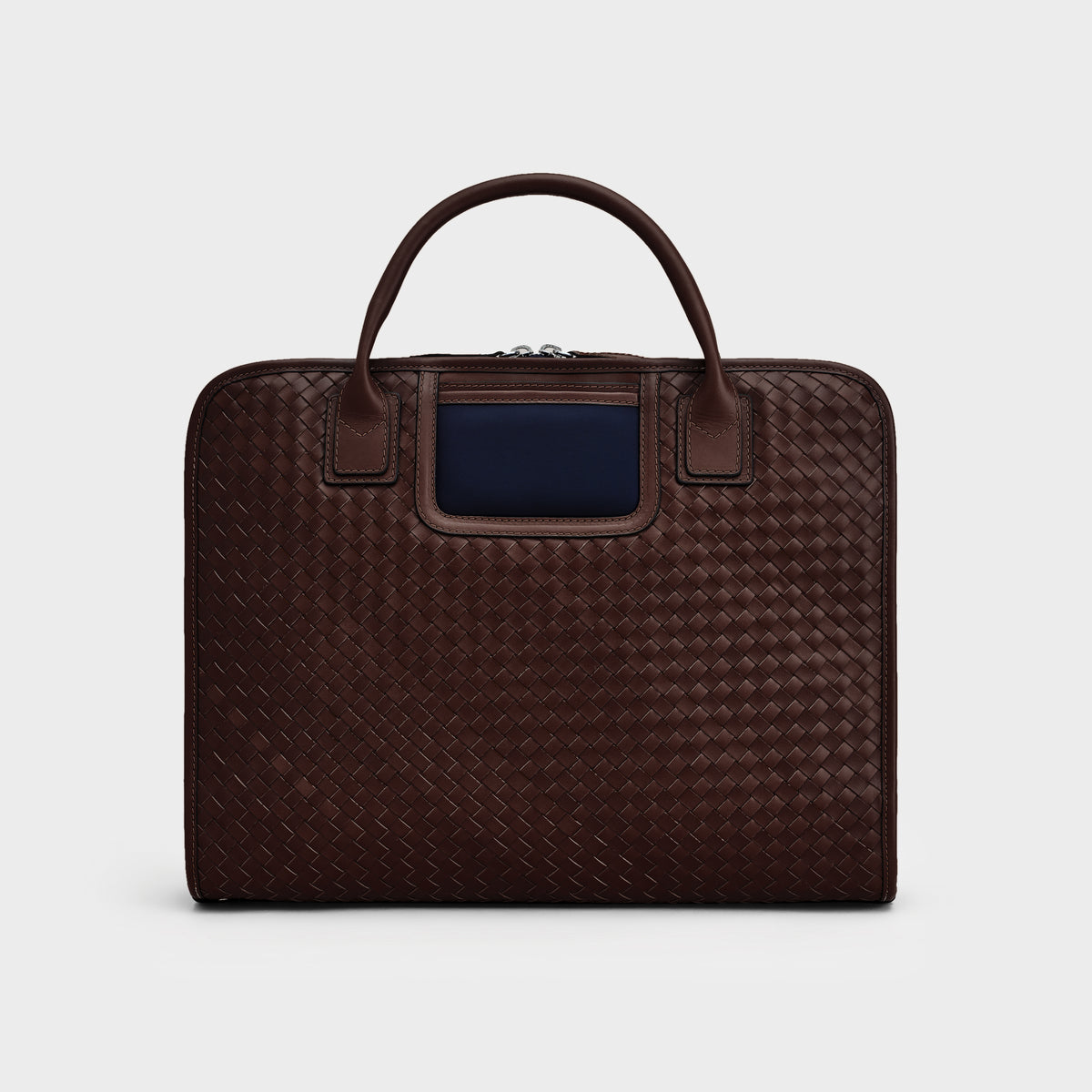 The Woven - Espresso/Navy